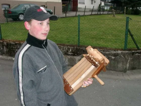Daniel Stirnberg beim Kläpstern