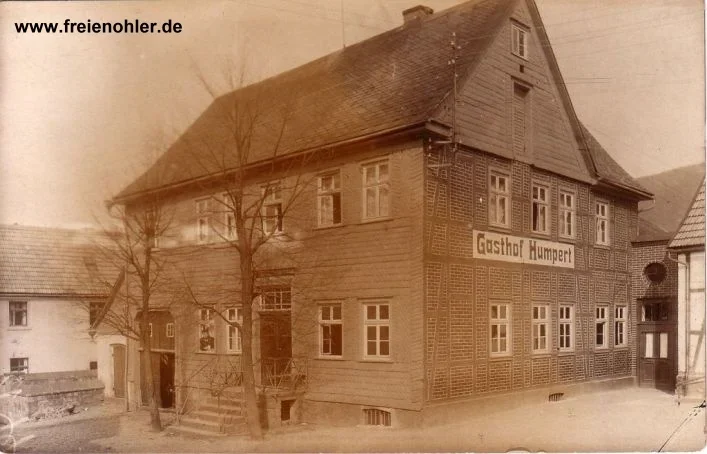 Gasthof Humpert im Jahre 1898