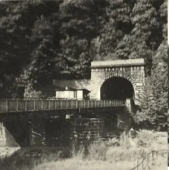 Der Freienohler Eisenbahntunnel - ca. 1950