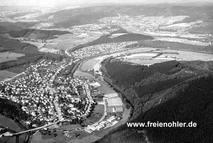 Luftfotos von Freienohl, 1983