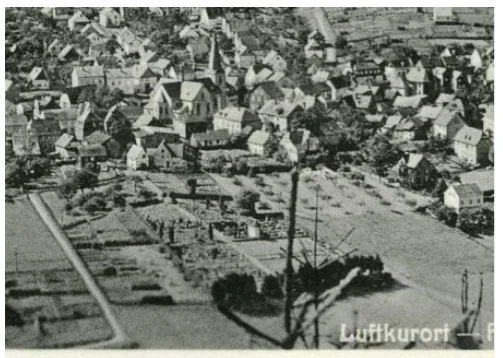 Blick auf den Friedholf um 1804