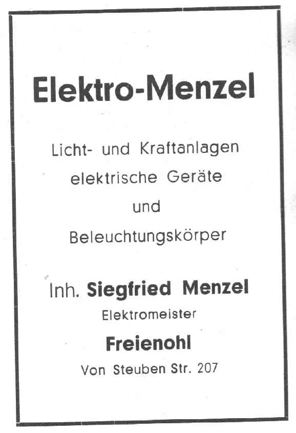 Elektro Menzel