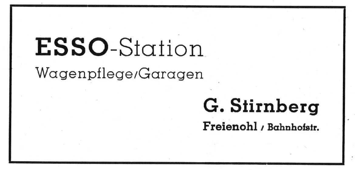 Esso-Station Stirnberg