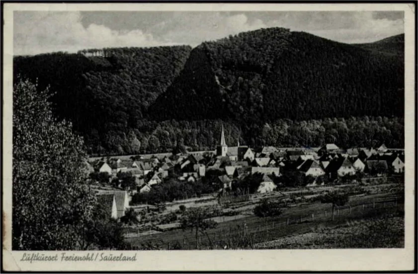 Blick auf den Küppel - 1957