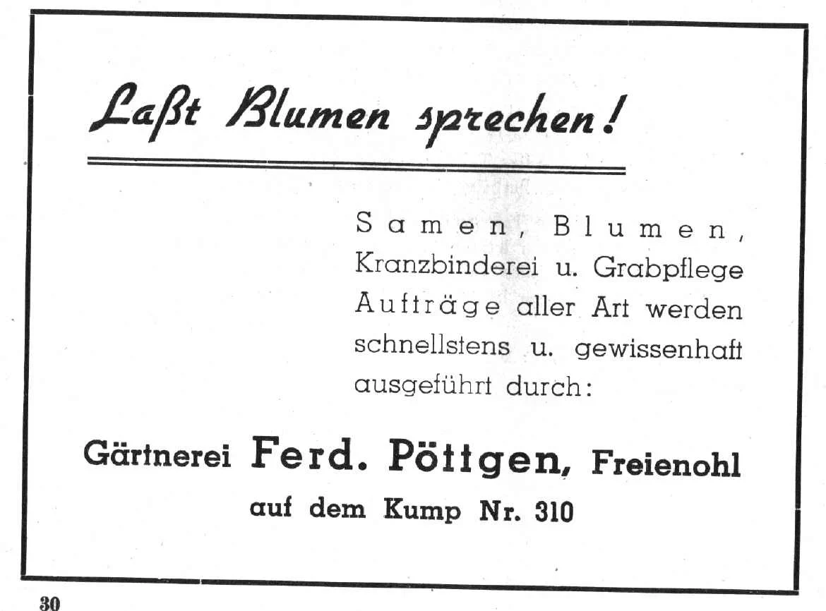 Gärtnerei Pottgen