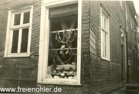Fleischerei Max Jänisch, 1952 - 1958