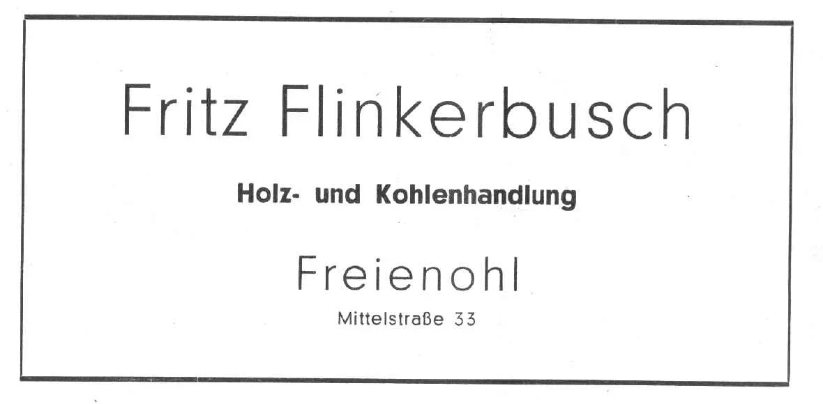 Kohlehandlung Flinkerbusch