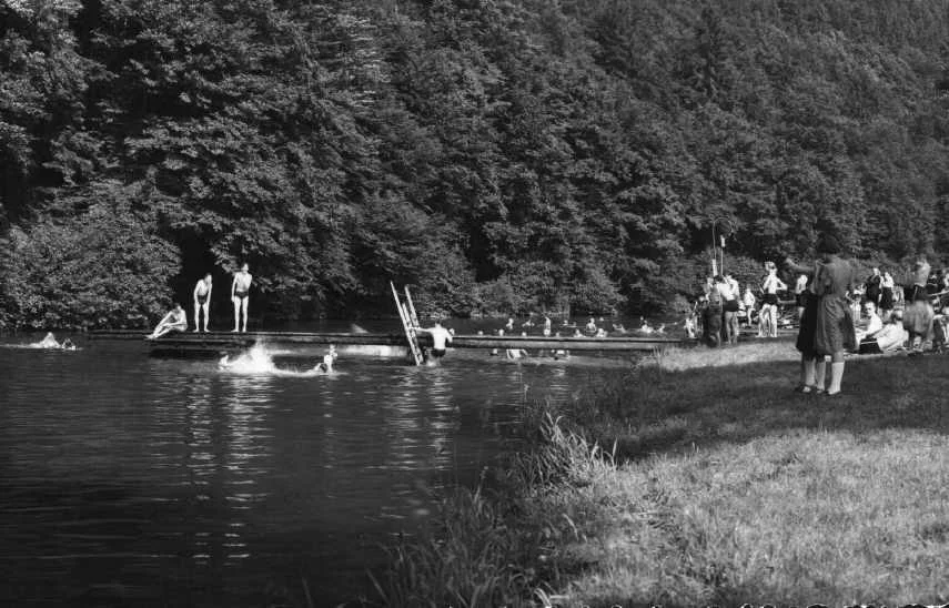 Das alte Strandbad 1931