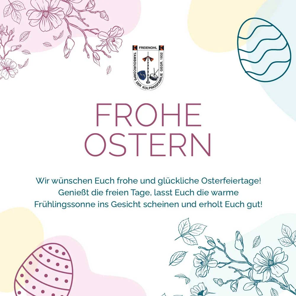 Das TCF wünscht frohe Ostern.