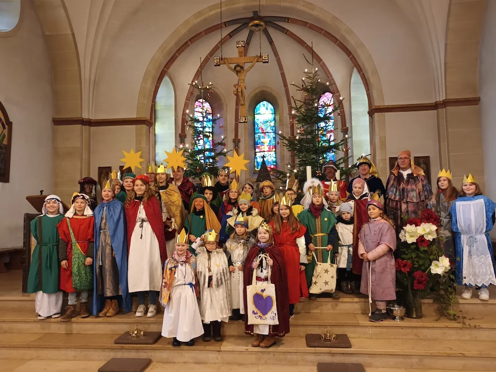 Toller Einsatz der Sternsinger
