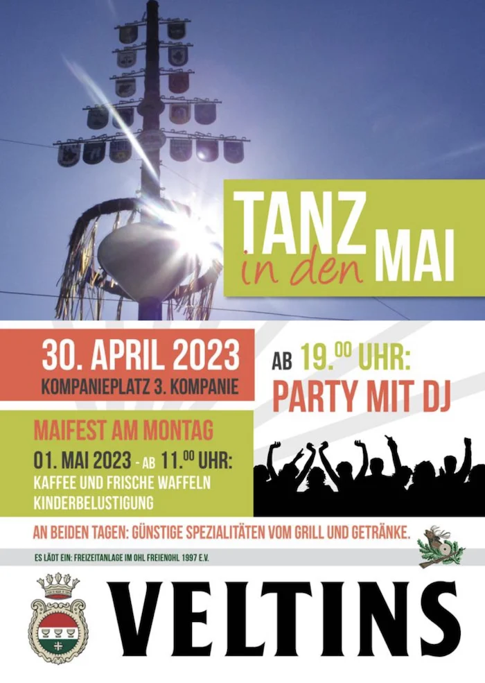 Tanz in den Mai und Maifest bei der 3. Kompanie
