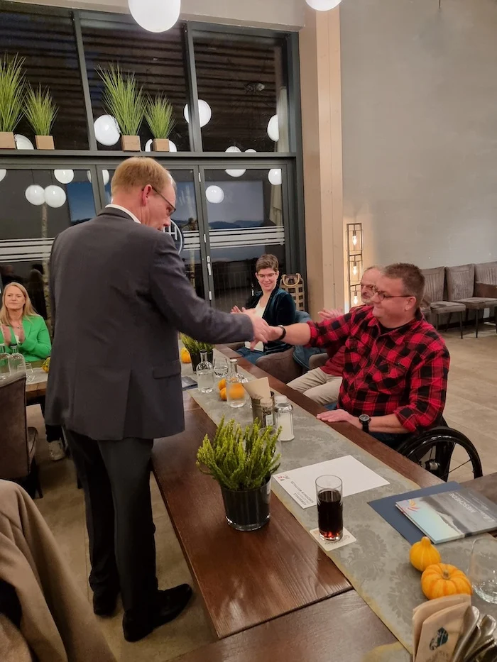Ehrenauszeichnung der Stadt Meschede für Stefan Rölleke