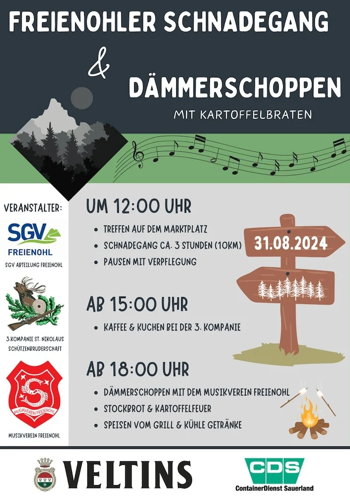Schnadegang und Dämmerschoppen