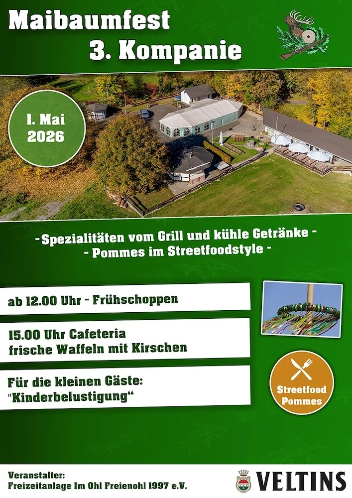 Maibaumfest bei der 3. Kompanie